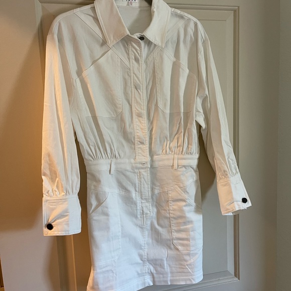 white denim dress - Picture 2 of 2